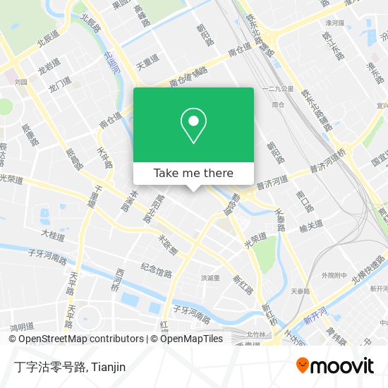 丁字沽零号路 map