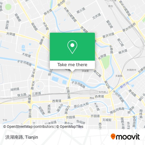 洪湖南路 map
