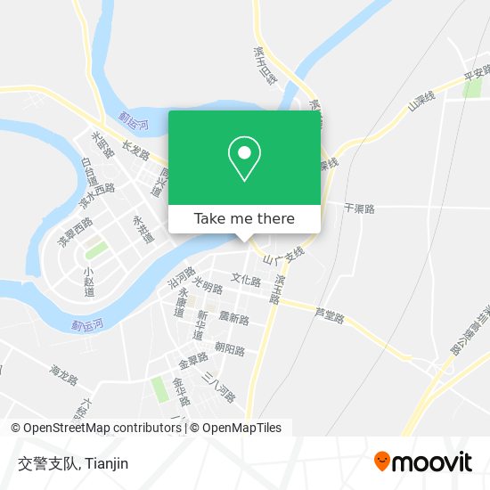 交警支队 map