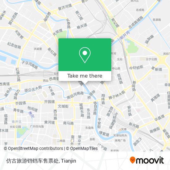 仿古旅游铛铛车售票处 map