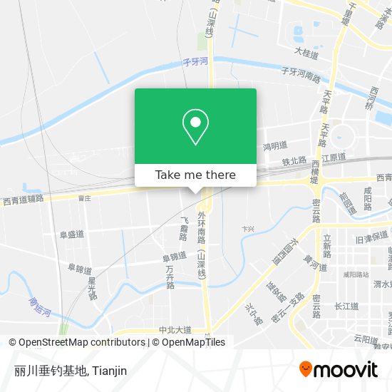 丽川垂钓基地 map