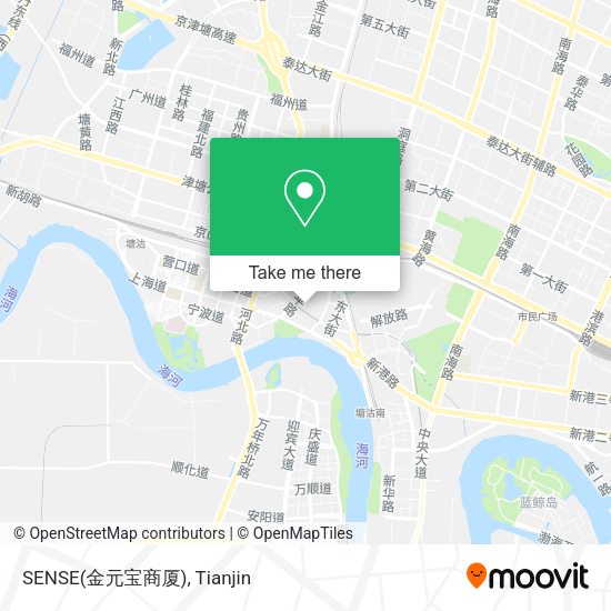 SENSE(金元宝商厦) map