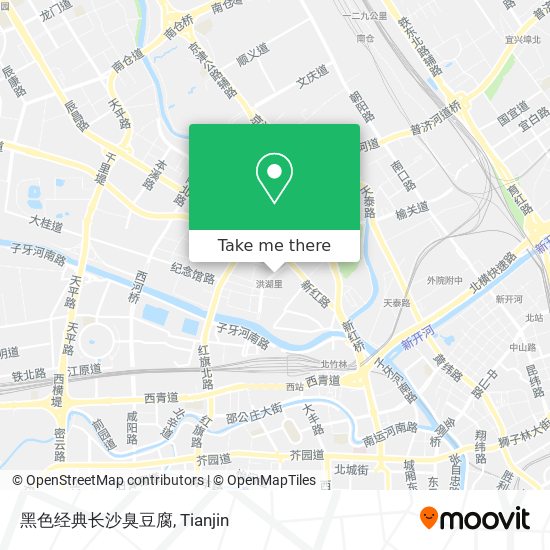黑色经典长沙臭豆腐 map