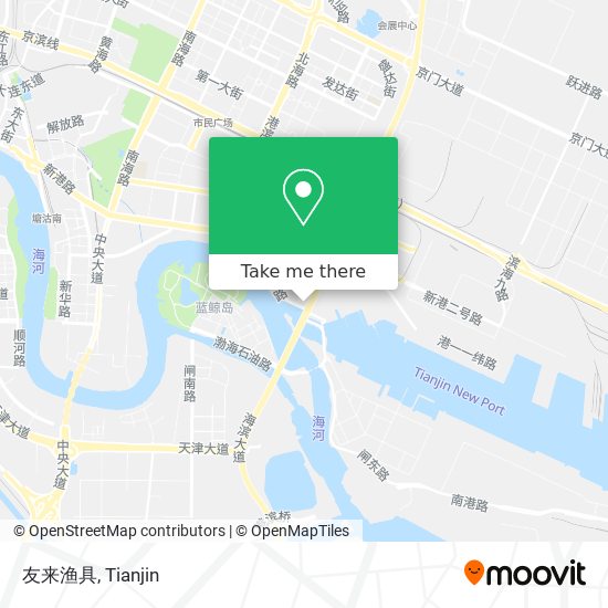 友来渔具 map
