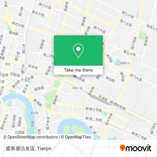 蜜果塘沽友谊 map