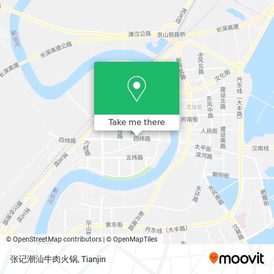 张记潮汕牛肉火锅 map