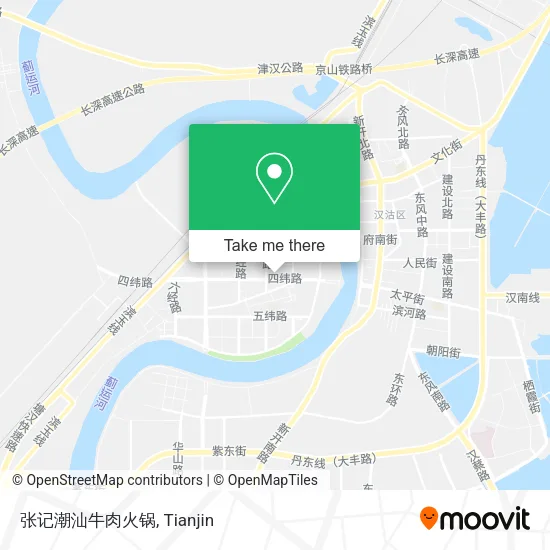 张记潮汕牛肉火锅 map
