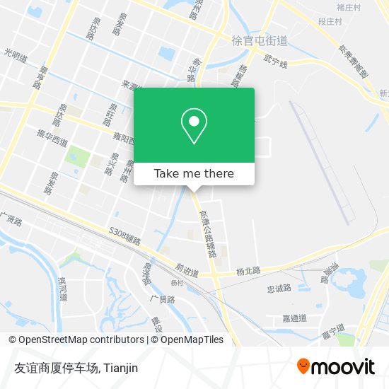 友谊商厦停车场 map