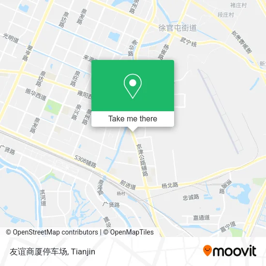 友谊商厦停车场 map