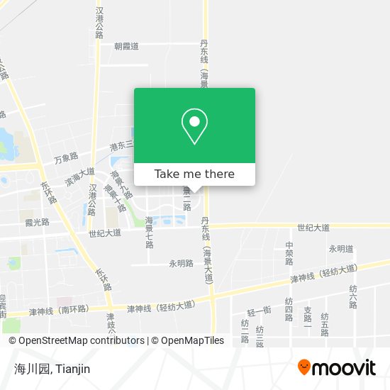 海川园 map