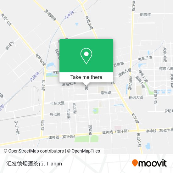 汇发德烟酒茶行 map