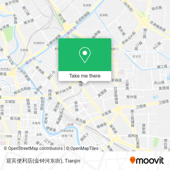 迎宾便利店(金钟河东街) map