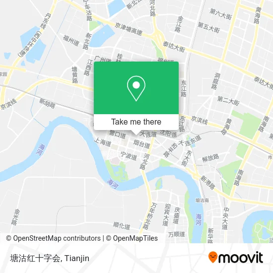 塘沽红十字会 map