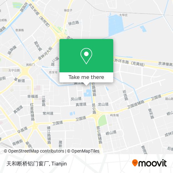 天和断桥铝门窗厂 map