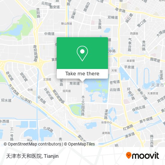 天津市天和医院 map