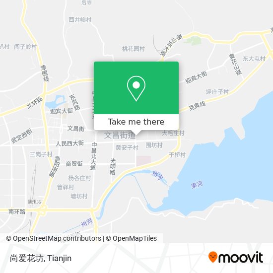 尚爱花坊 map