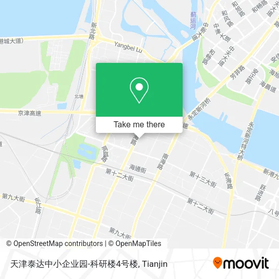 天津泰达中小企业园-科研楼4号楼 map