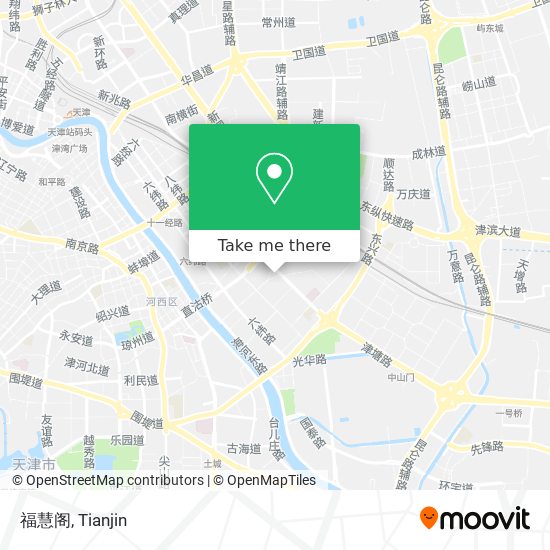 福慧阁 map