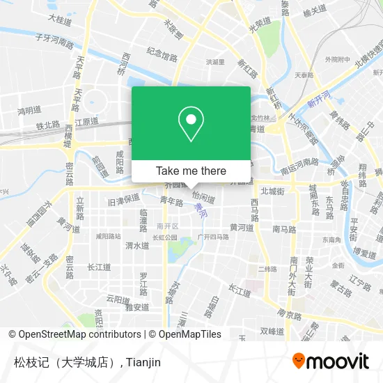 松枝记（大学城店） map