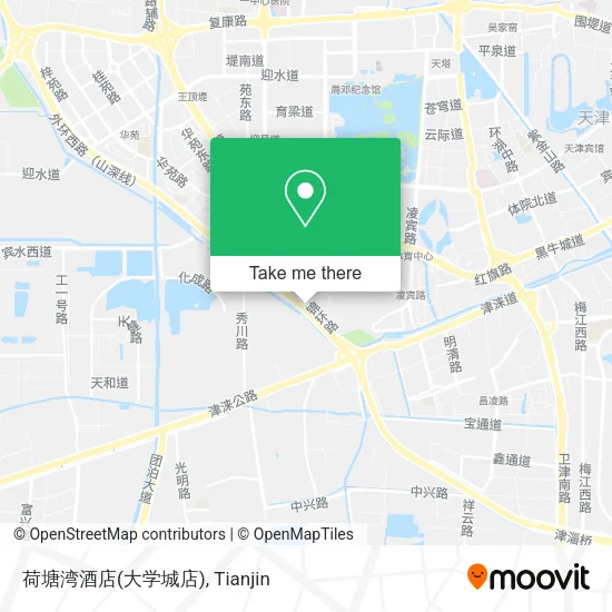 荷塘湾酒店(大学城店) map