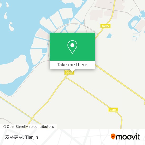 双林建材 map