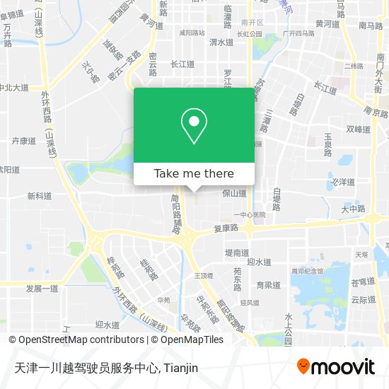 天津一川越驾驶员服务中心 map