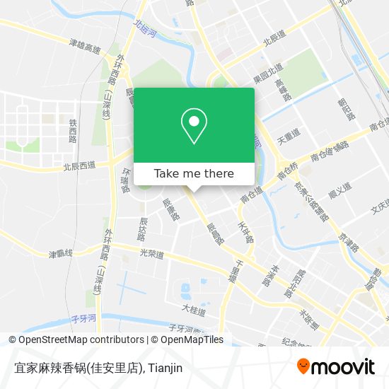 宜家麻辣香锅(佳安里店) map