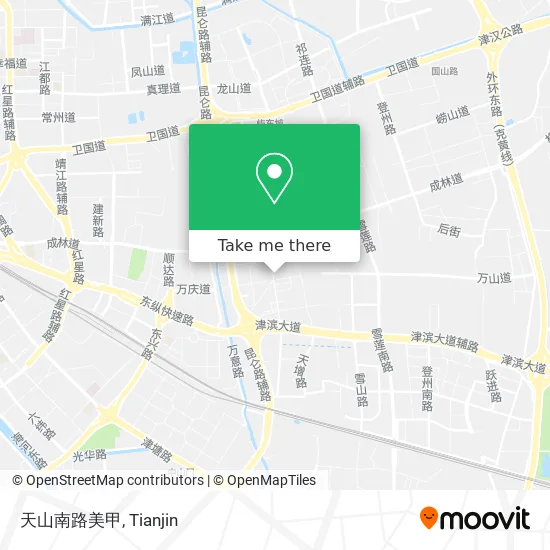 天山南路美甲 map