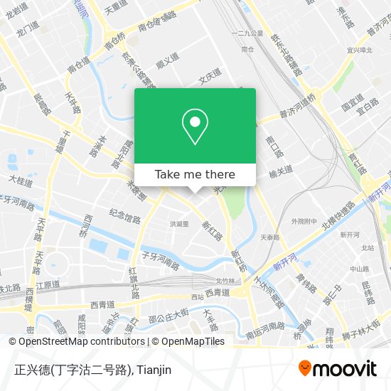 正兴德(丁字沽二号路) map