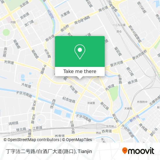 丁字沽二号路/白酒厂大道(路口) map