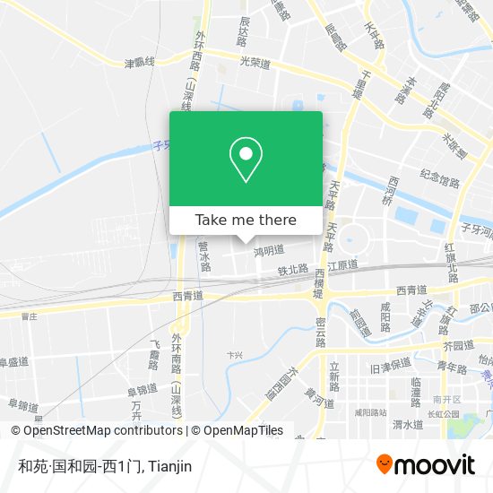 和苑·国和园-西1门 map