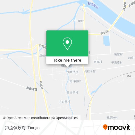 独流镇政府 map