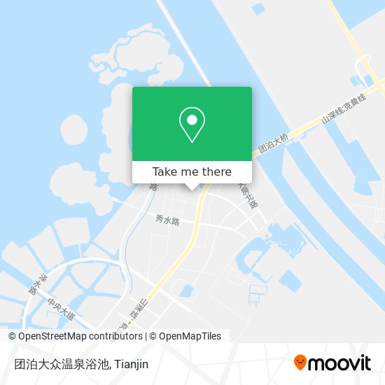 团泊大众温泉浴池 map