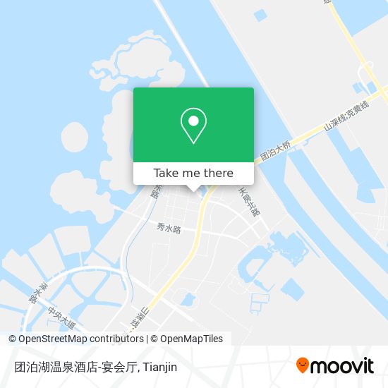 团泊湖温泉酒店-宴会厅 map