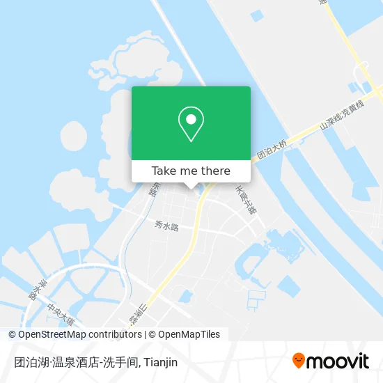 团泊湖·温泉酒店-洗手间 map