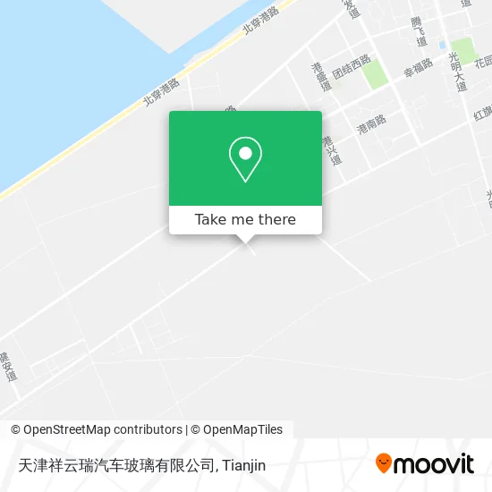 天津祥云瑞汽车玻璃有限公司 map