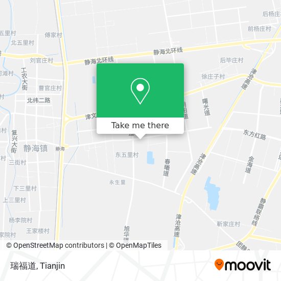 瑞福道 map