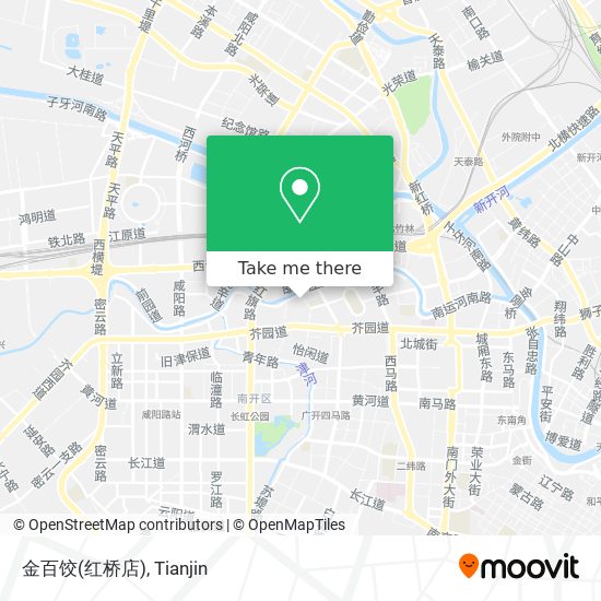 金百饺(红桥店) map