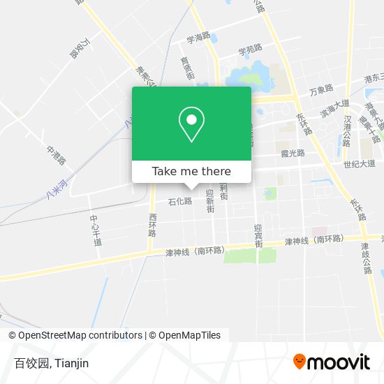 百饺园 map