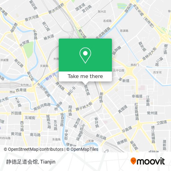 静德足道会馆 map
