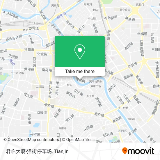 君临大厦-沿街停车场 map
