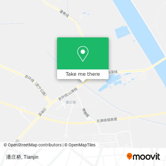 潘庄桥 map