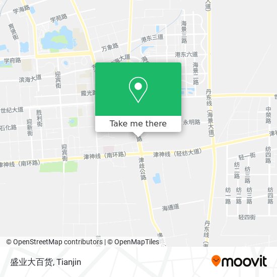 盛业大百货 map