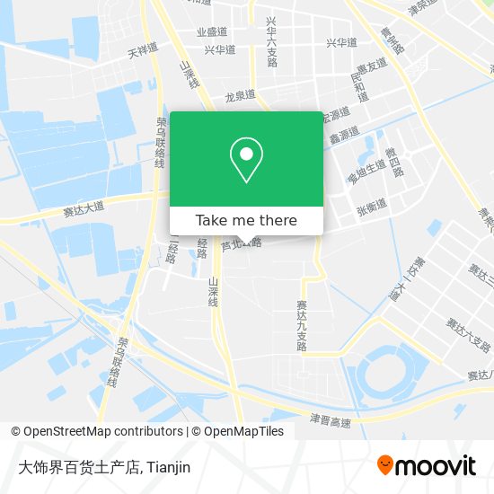 大饰界百货土产店 map