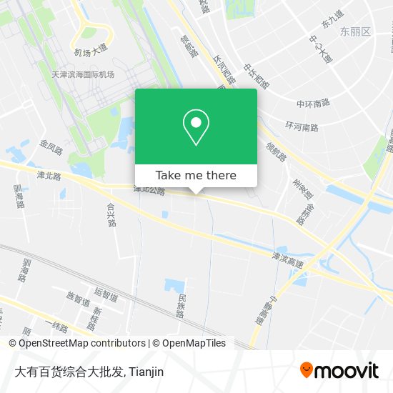 大有百货综合大批发 map