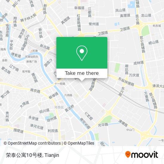 荣泰公寓10号楼 map
