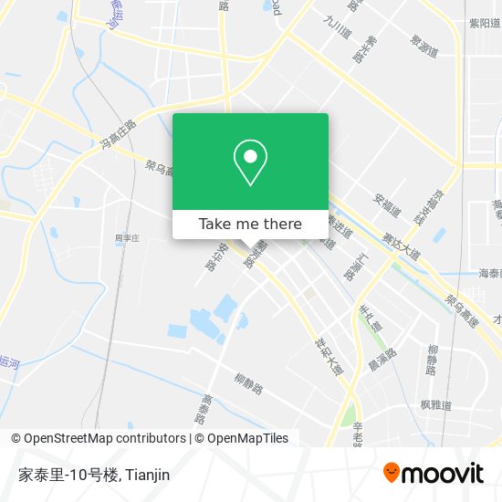 家泰里-10号楼 map