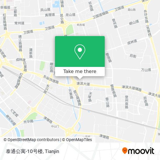 泰通公寓-10号楼 map