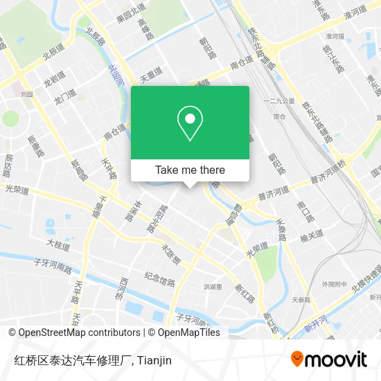 红桥区泰达汽车修理厂 map