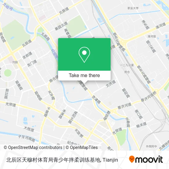 北辰区天穆村体育局青少年摔柔训练基地 map